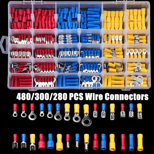 Insulated Cable Connector Set - 480/300/280PCS