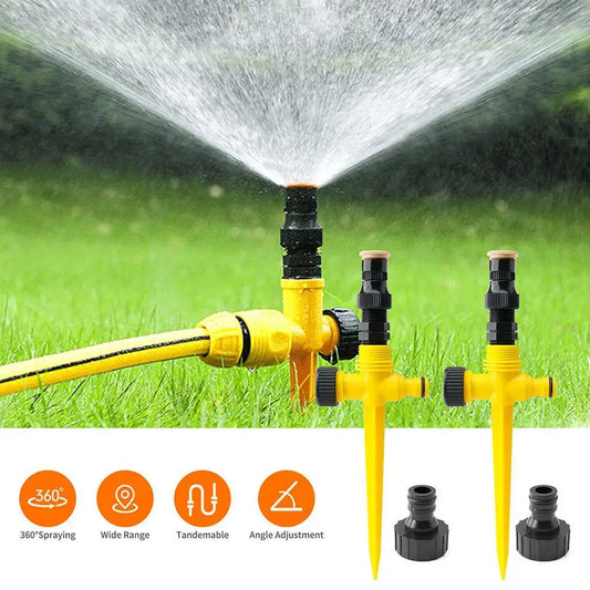 360° Rotation Garden Sprinkler for Automatic Lawn and Plant Watering