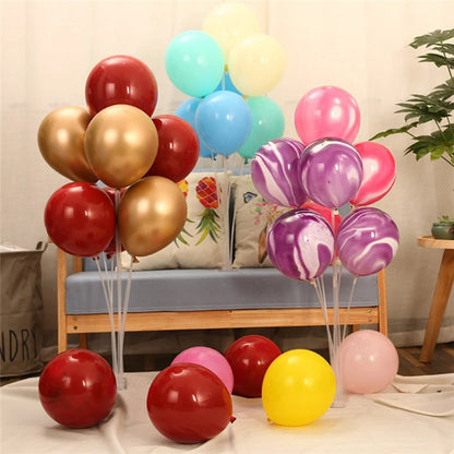 Tubes Wedding Balloon Stand - Table Holder for Decorations