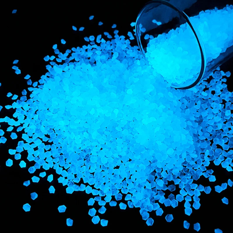Glow in the Dark Pebbles - 1000-3000pcs for Garden & Aquarium