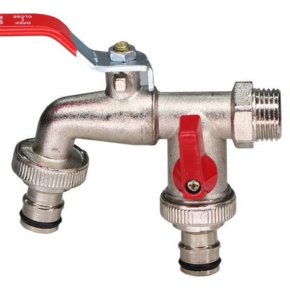 Brass Garden Faucet with Easy Turn Lever Handle - 1/2