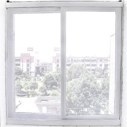 EW Household Self-Adhesive Anti-Mosquito Screen Window Invisible Window Screen DIY Encryption Window Screen Free Velcro