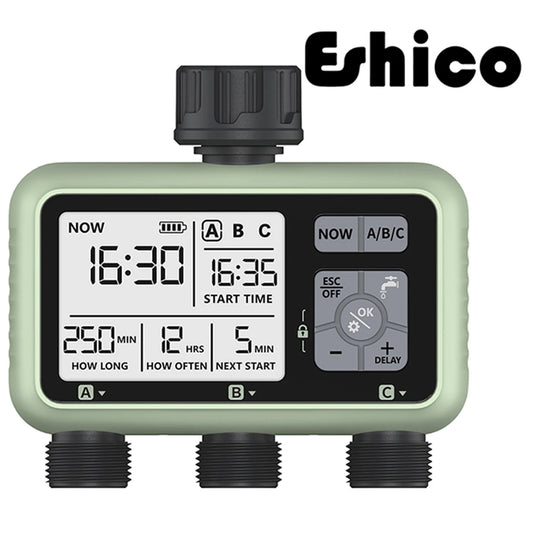 Eshico HCT-378 2024 3-Outlet Digital Water Timer
