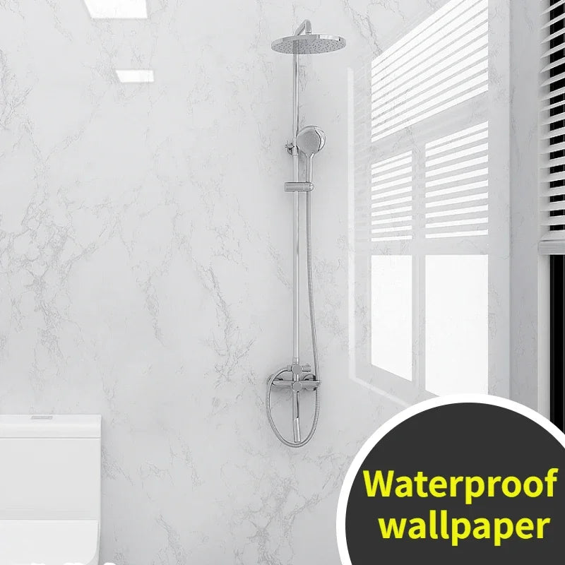 Modern Adhesive Wallpaper Roll with 10 Meters Waterproof Mould