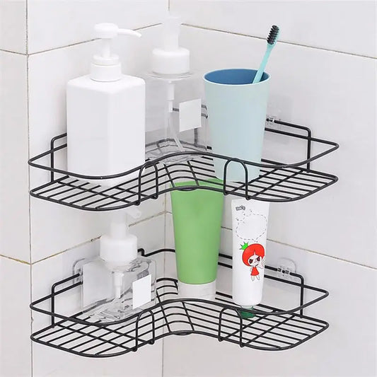 Iron Triangle Rack For Kitchen Bathroom