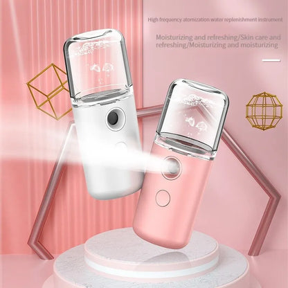 USB Nano Spray Moisturizer – Facial Hydrating Device for Skin Care
