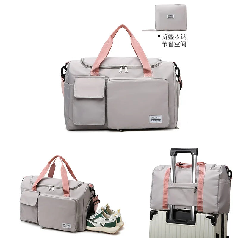 New Medium Size Luggage Bag | Portable Foldable Travel Storage for Women