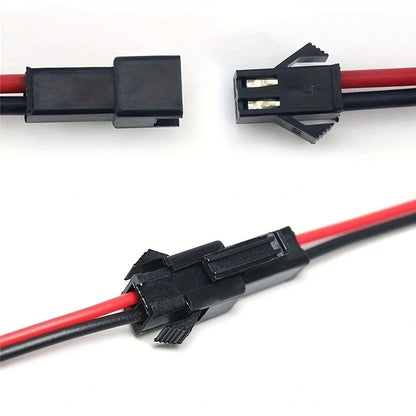 10 Pairs Male to Female SM Terminal Wire Connectors for LED Downlights