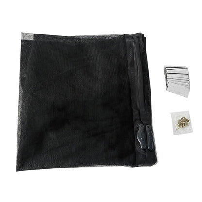 1-piece Door Curtain 100CM * 210CM Mosquito Resistant Magnetic Soft Yarn Door Curtain