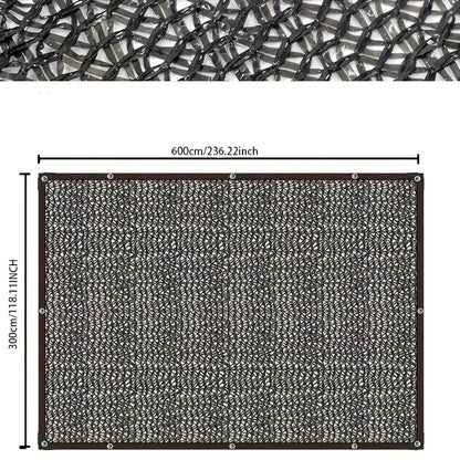 Black Shade Cloth Sunblock Mesh Cover