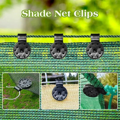 50Pcs Shade Cloth Clips Shade Fabric Clamps