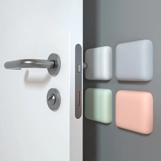 Self-Adhesive Silicone Door Stopper - Mute Anti-Shock Wall Protector