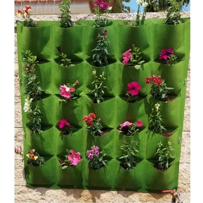 NEW Wall Hanging Pockets Planting Bags Flower Pot Home Garden