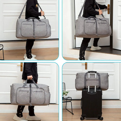 Large Capacity 85L Travel Duffel Bag | Waterproof Oxford Shoulder Sports Bag
