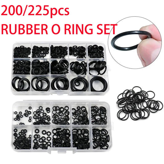 Rubber O-Ring Set - Nitrile Sealing Gaskets