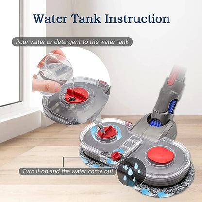 Electric Mop Head Kit For Dyson