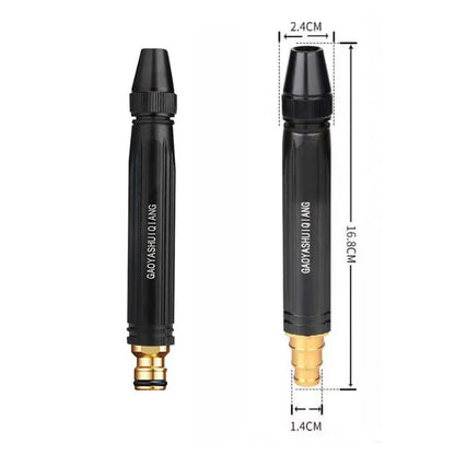 Portable High Pressure Washing Water Gun Adjustable Nipple Hose