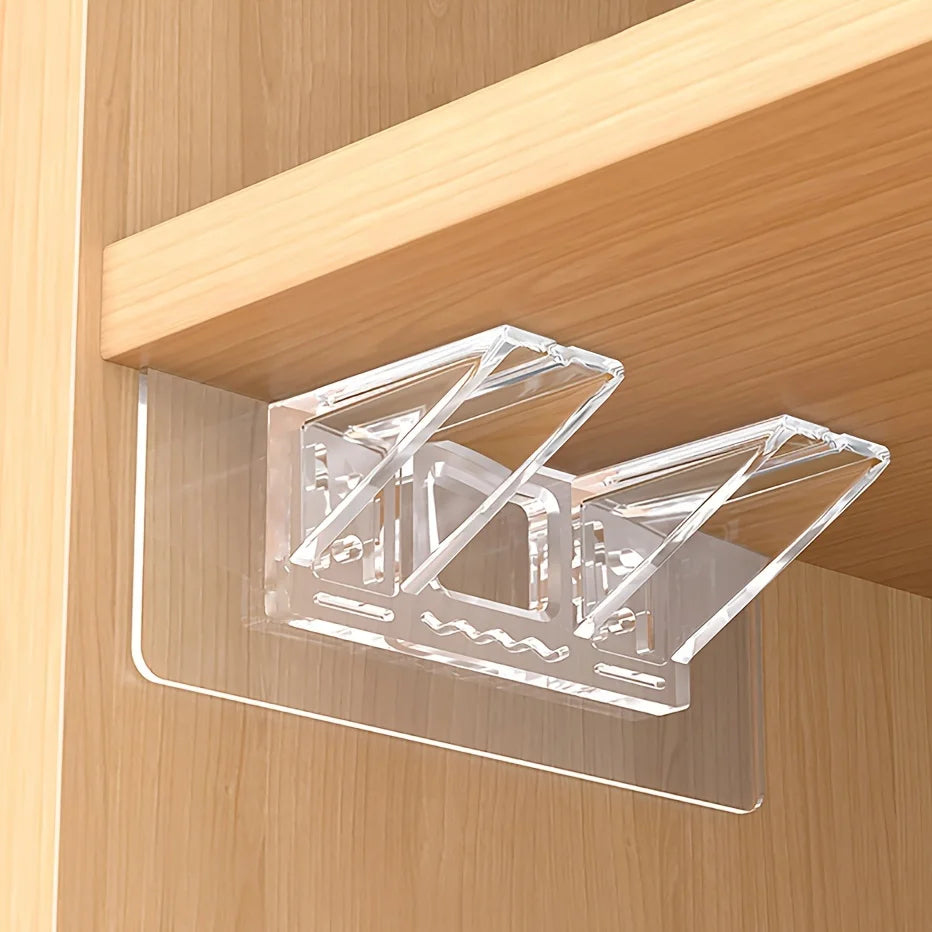 6/12pcs Shelf Support Pegs, Self Adhesive Clips