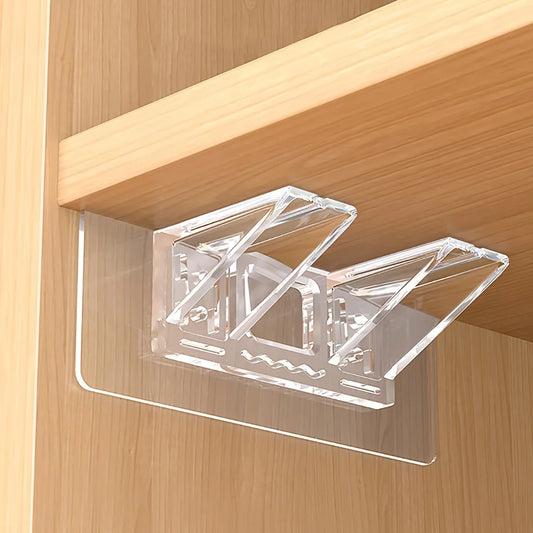 6/12pcs Shelf Support Pegs, Self Adhesive Clips