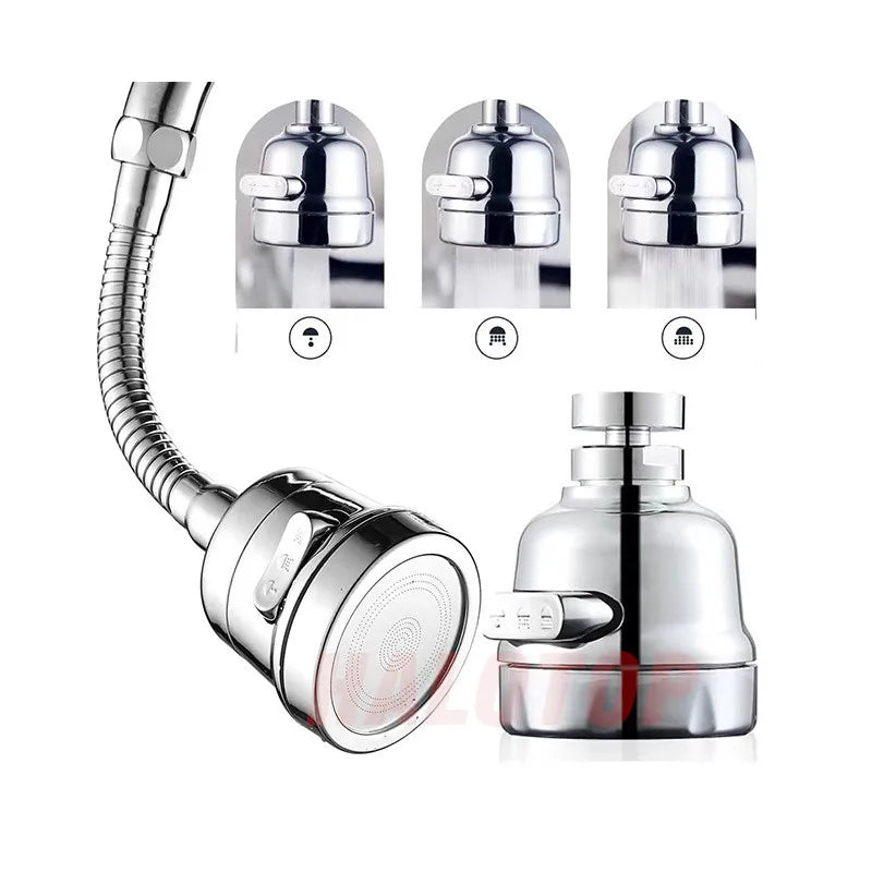2/3 Modes Sink Faucet 360 Degree Rotation Filter