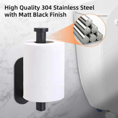 Self Adhesive Toilet Paper Towel Holder Stainless Steel