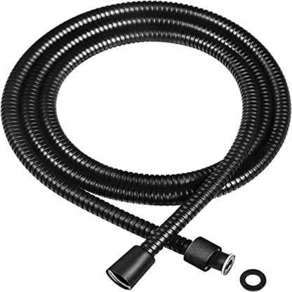 1.5/2M Black SUS 304 Flexible Shower Hose Long Bathroom