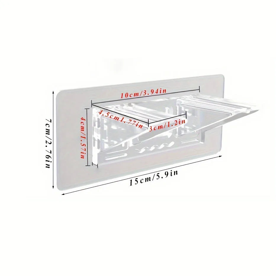 6/12pcs Shelf Support Pegs, Self Adhesive Clips