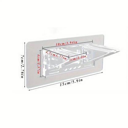 6/12pcs Shelf Support Pegs, Self Adhesive Clips