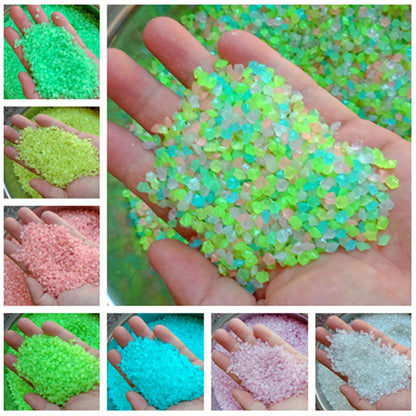 Glow in the Dark Pebbles - 1000-3000pcs for Garden & Aquarium