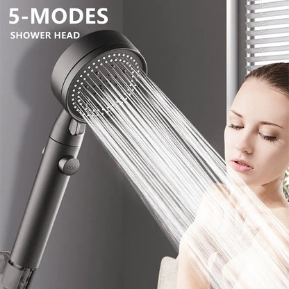 High Pressure Shower Head 5 Modes Adjustable
