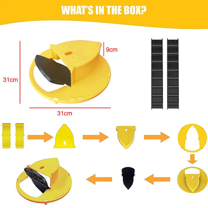 Intelligent Automatic Mouse Trap with Resetting Sliding Lid