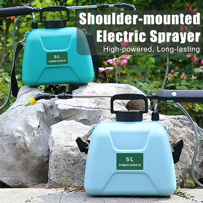 Electric 5L Garden Sprayer - USB Rechargeable Irrigation Tool