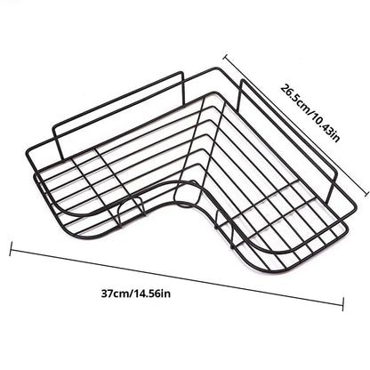 Iron Triangle Rack For Kitchen Bathroom