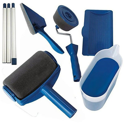 8pc Multifunctional Paint Roller & Corner Brush Set
