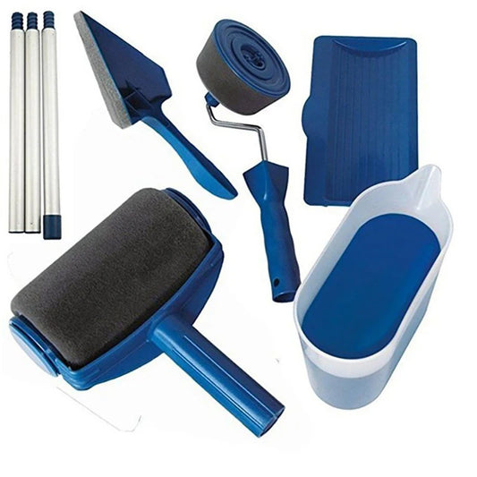 8pc Multifunctional Paint Roller & Corner Brush Set