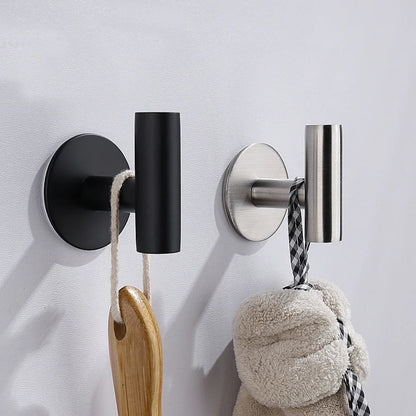 1/2PCS Adhesive Wall Hook Stainless