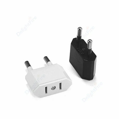 1PCS EU Travel Adapter - US/China to EU Plug Converter