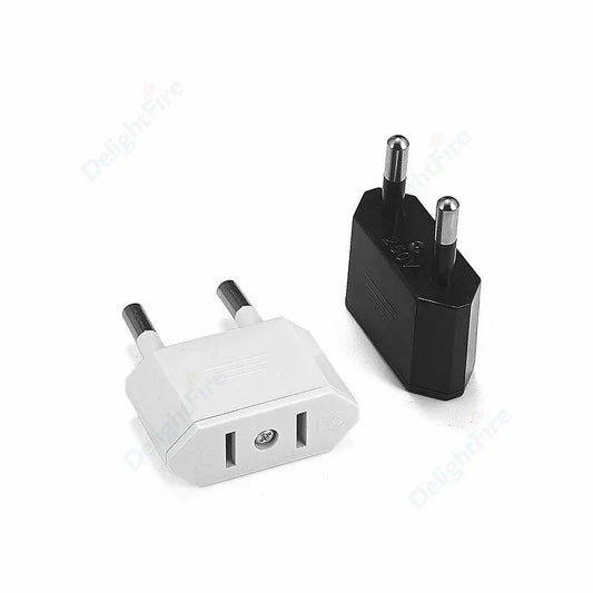 1PCS EU Travel Adapter - US/China to EU Plug Converter