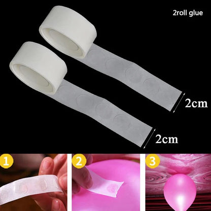 Balloon Glue Dots - Stickers for Balloon Accessories & Decorations