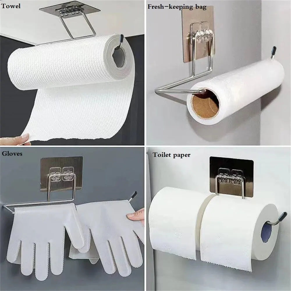 2PCS Kitchen Paper Towel Holder