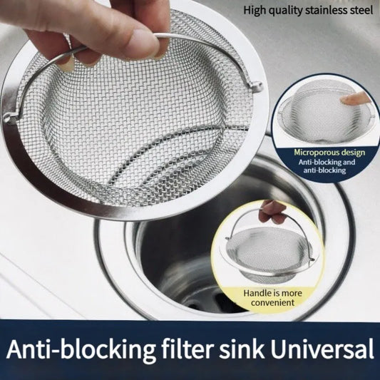 Stainless Steel Bathtub Hair Catcher Stopper Kitchen