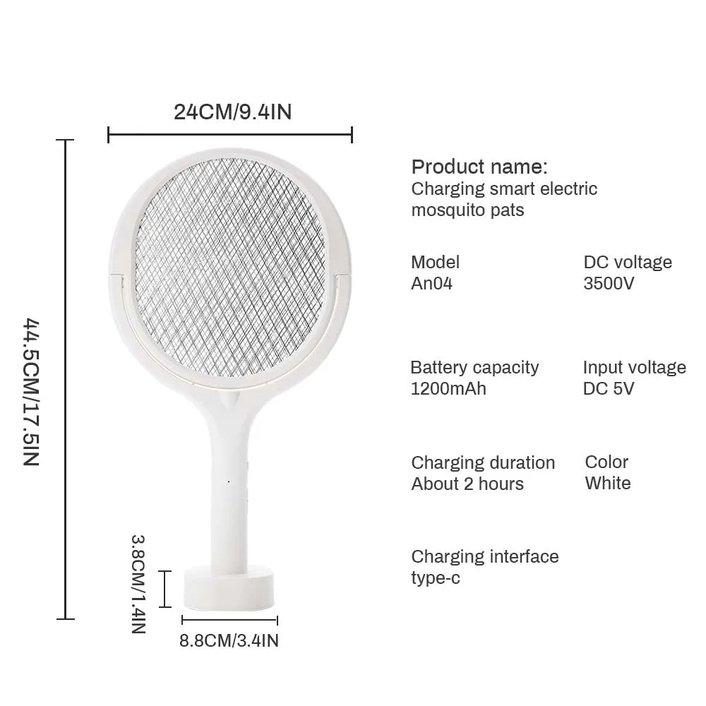3500V 5-in-1 Adjustable Mosquito Killer Lamp & Bug Zapper