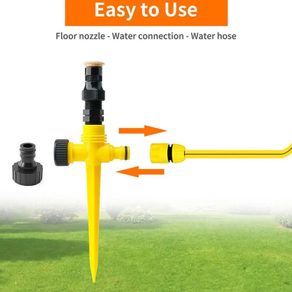 360° Rotation Garden Sprinkler for Automatic Lawn and Plant Watering