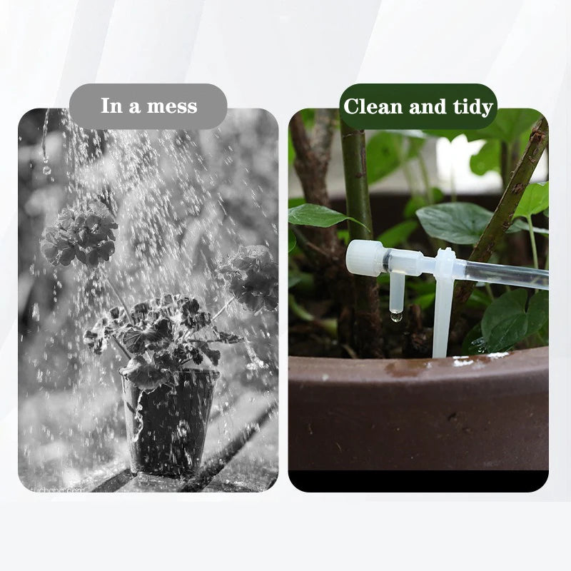 Garden Drip Irrigation Kit with Regulating valve Potted Plant