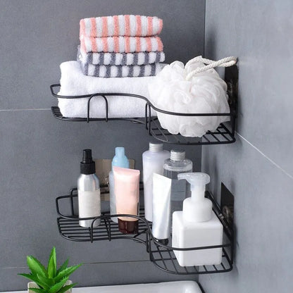 Iron Triangle Rack For Kitchen Bathroom