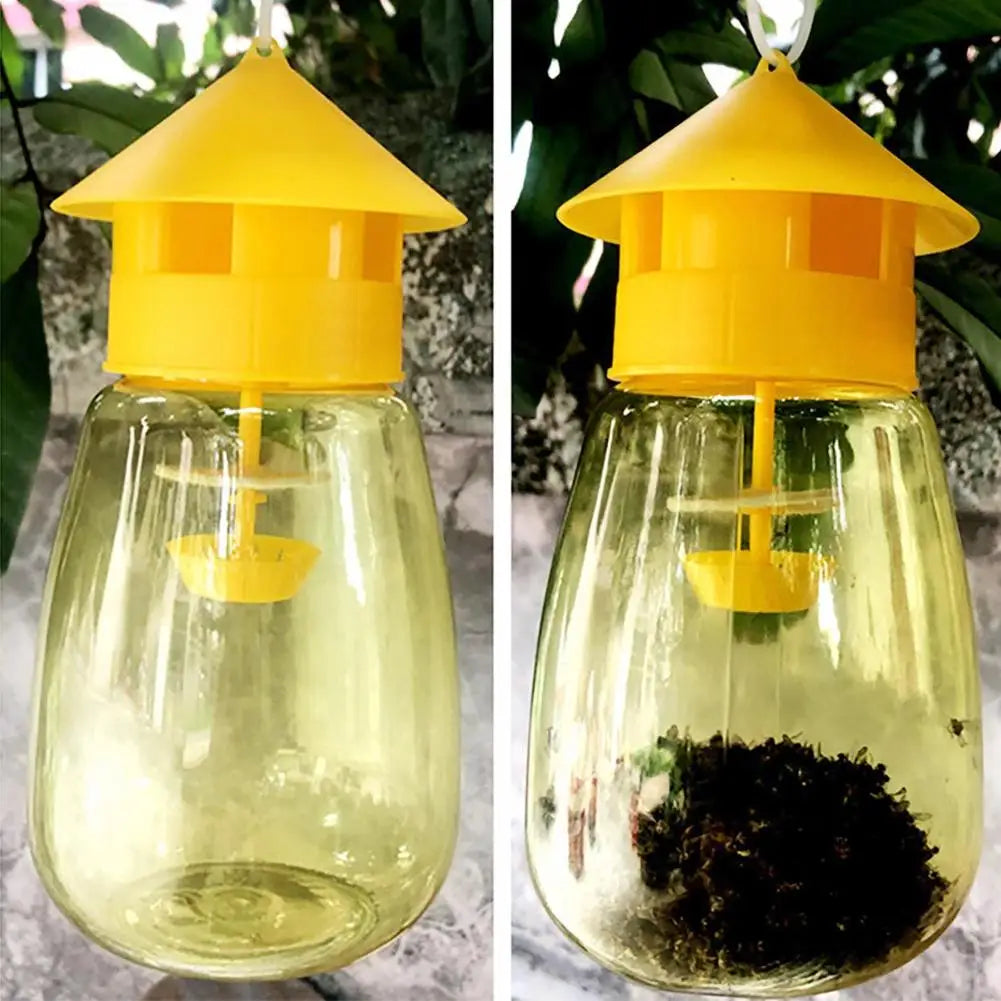 Fruit Fly Trap Killer Yellow Plastic Drosophila Trap Pest Control Products