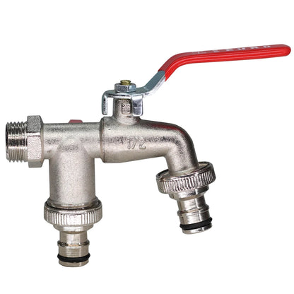 Brass Garden Faucet with Easy Turn Lever Handle - 1/2