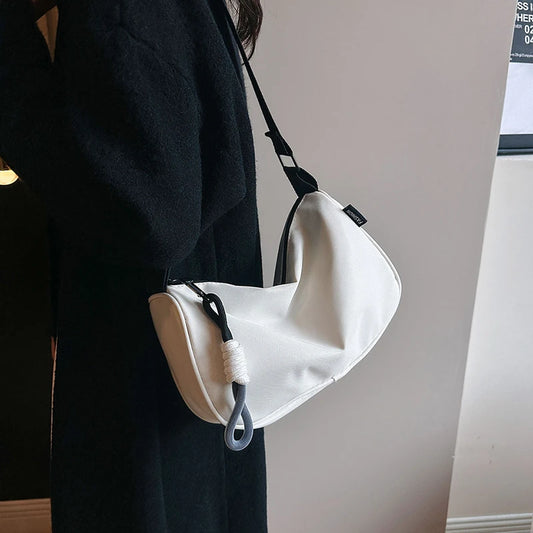 Versatile Nylon Women's Crossbody Bag | Large Capacity Casual Shoulder Pillow Bag
