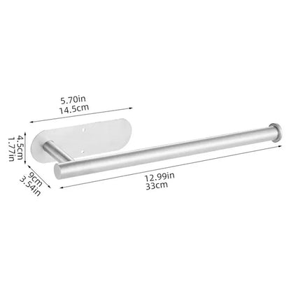 Wall Mounted Toilet Paper Towel Rack