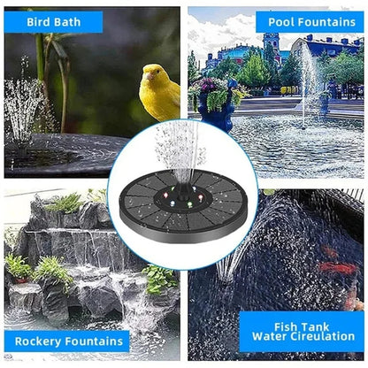Solar Fountain Pump Energy-saving Plants Watering Kit